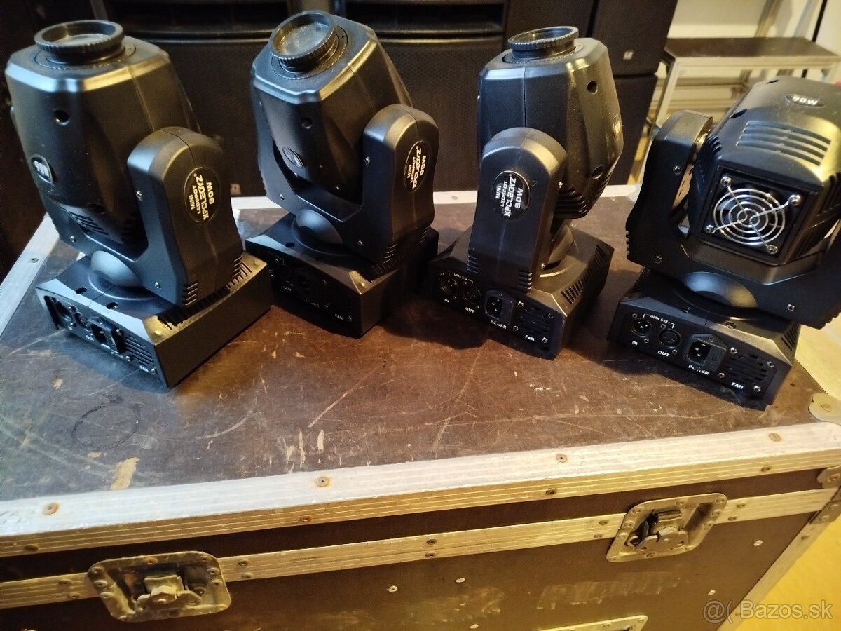 LED mini hlava 90w 4x - 2