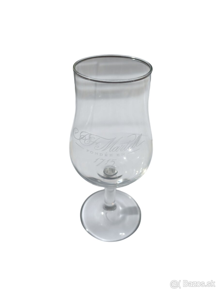 Vysoké poháre JF Martell - 2