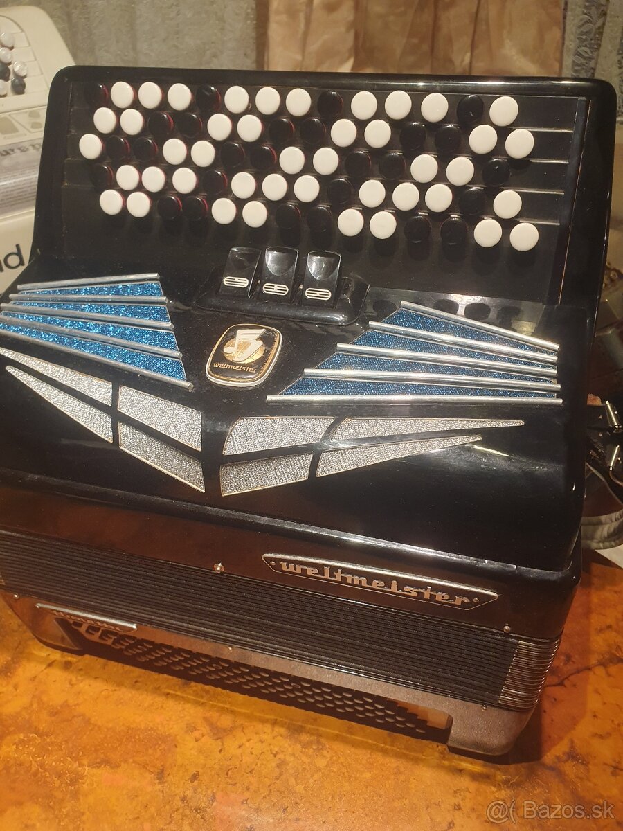 Knoflíková harmonika Weltmeister Honetta - 2