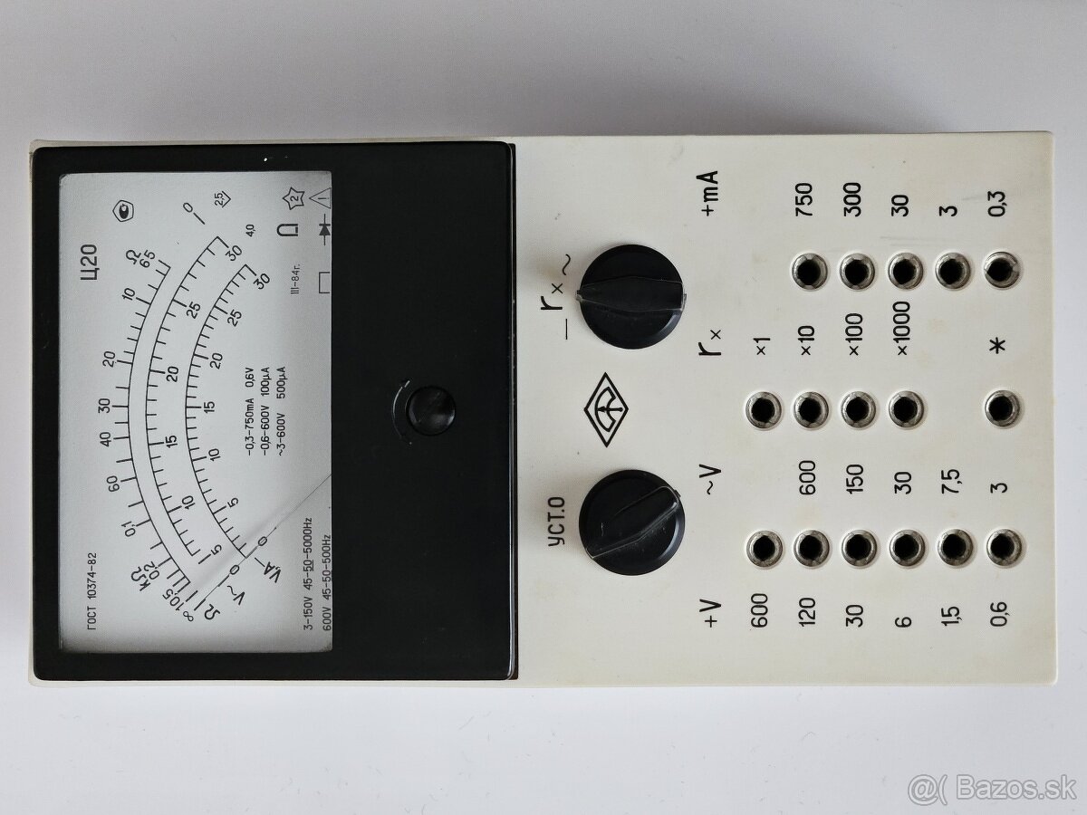 Analógový multimeter Ts20 - 2