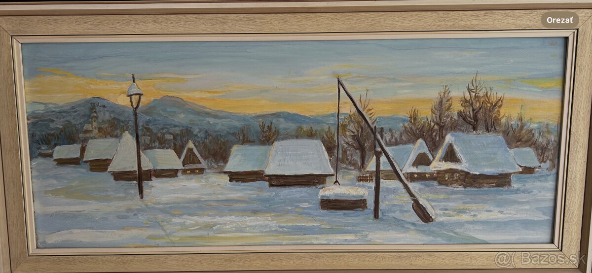 Predám olejomaľby - 2