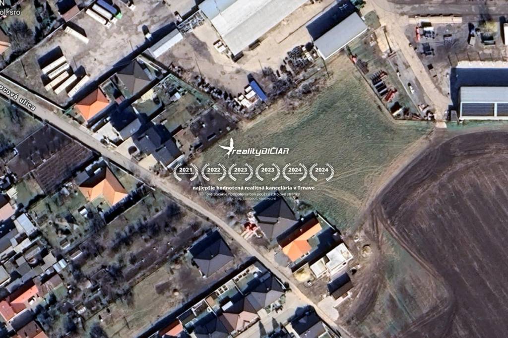 Stavebný pozemok 612 m2 v obci Bohdanovce nad Trnavou - 2