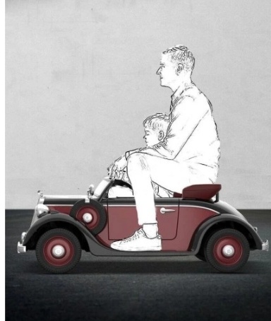 Elektrické auto Audi pre deti a dospelých - 2