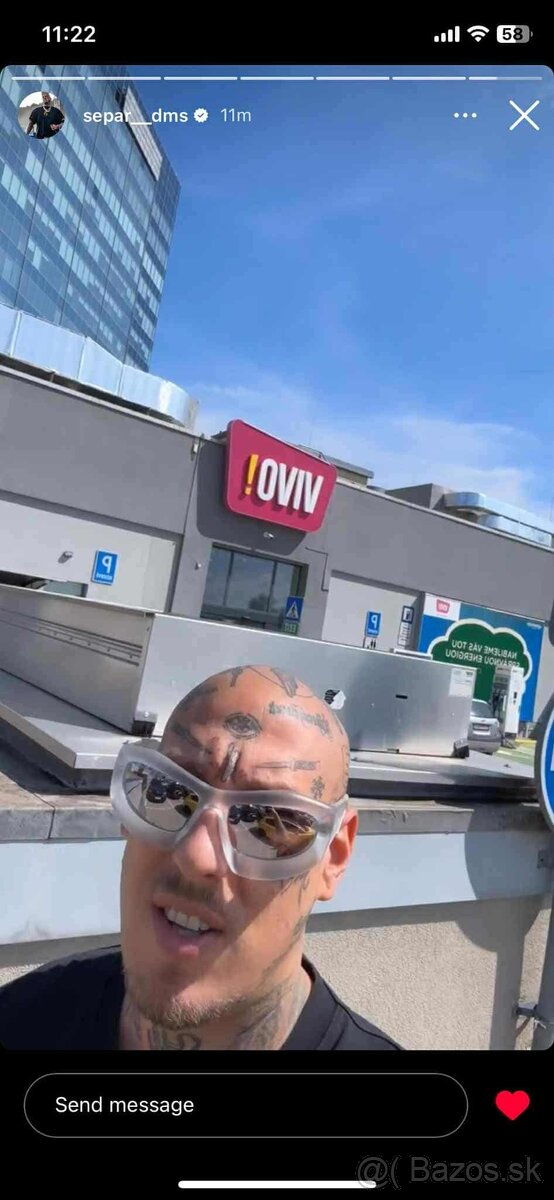 SEPAROVE okuliare off-white + 2x podpis - 2