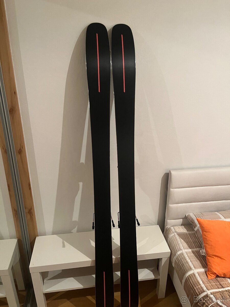Freeride lyže + lyžiarky + palice - 2
