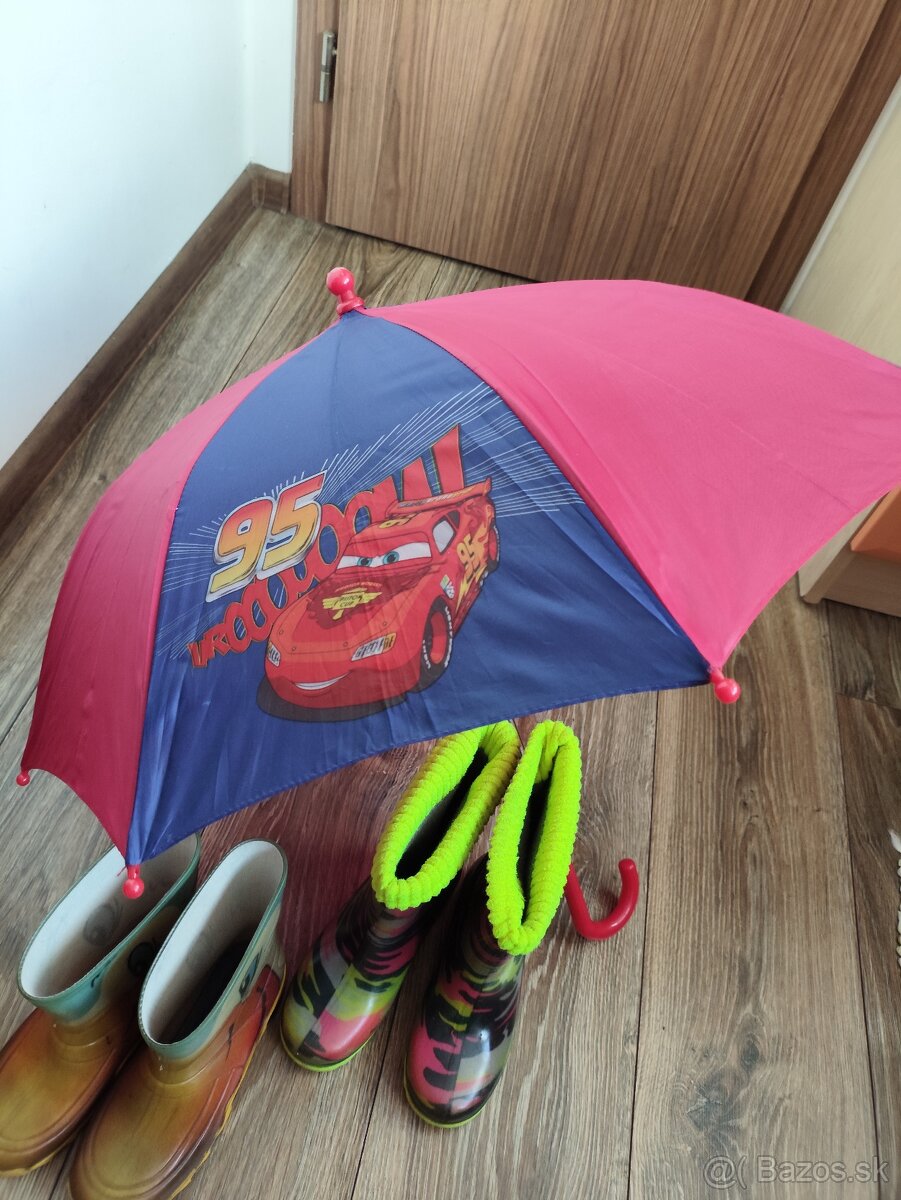 Dazdnik a gumaky vel.28/29 - 2