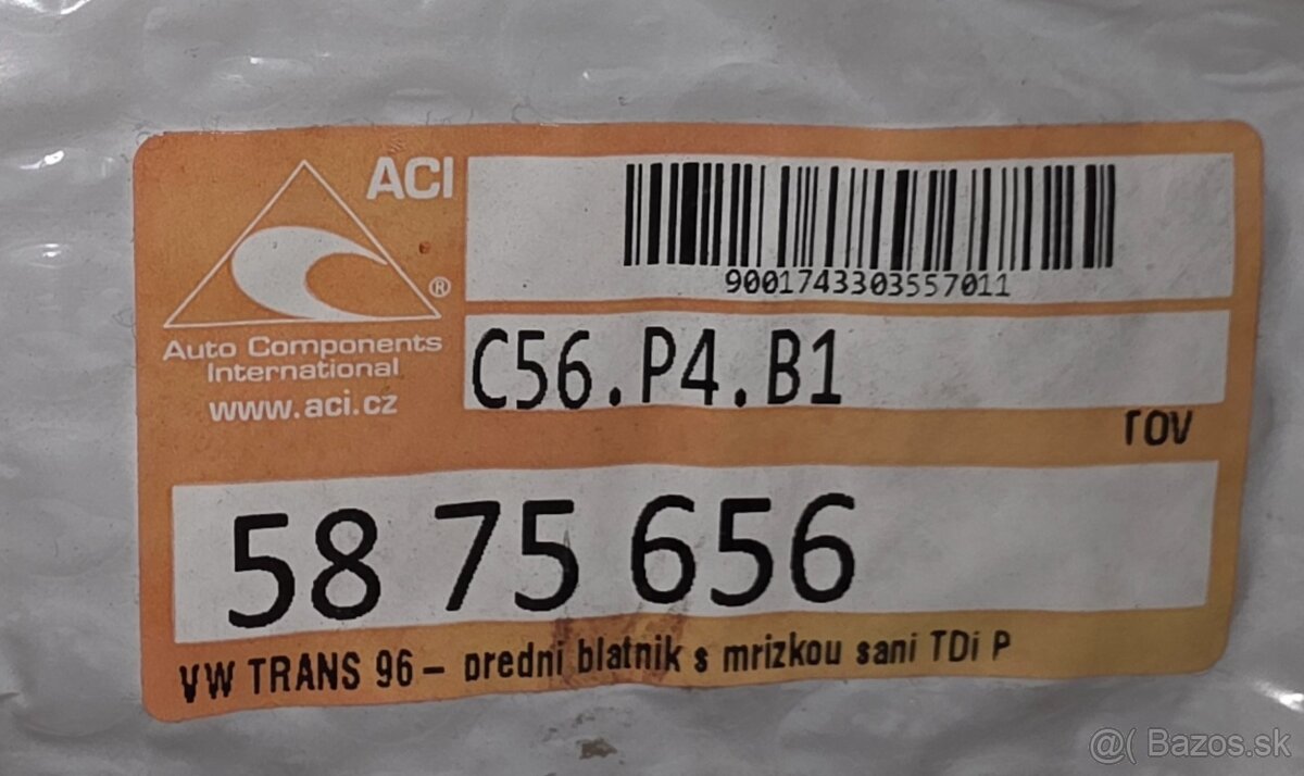 BLATNÍK VW TRANSPORTER T4 5875656 - 2