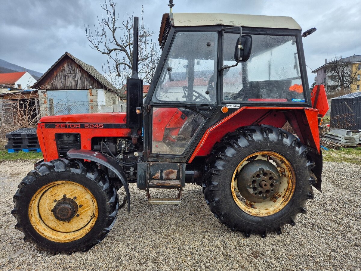 Na predaj traktor Zetor 5245 s vlečkou - 2