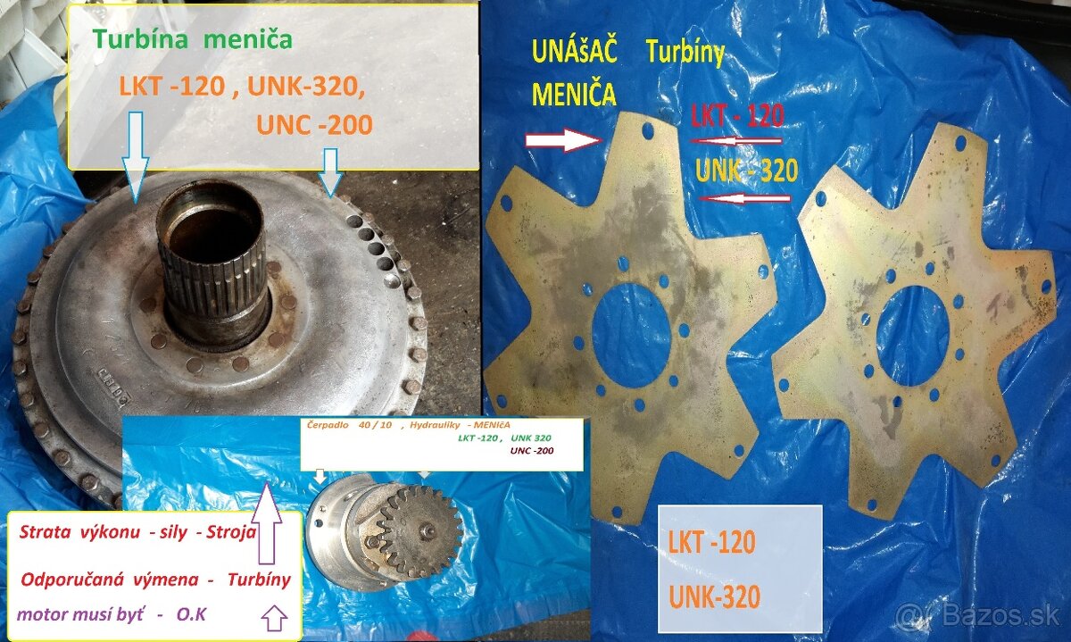 Unc 200 nahradni dily UNK320.UN 053 - 2