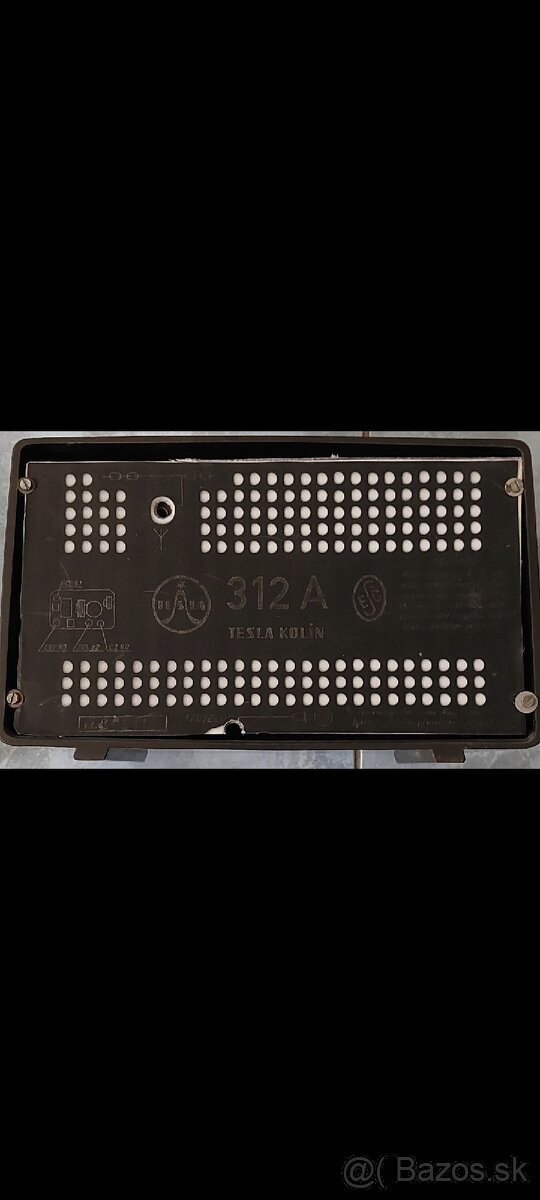 Radio Tesla 312 A Junior 1960. - 2