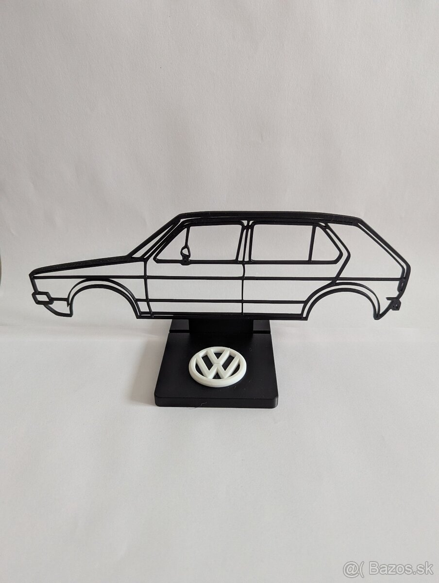 Volkswagen Golf MK1 silueta - 2
