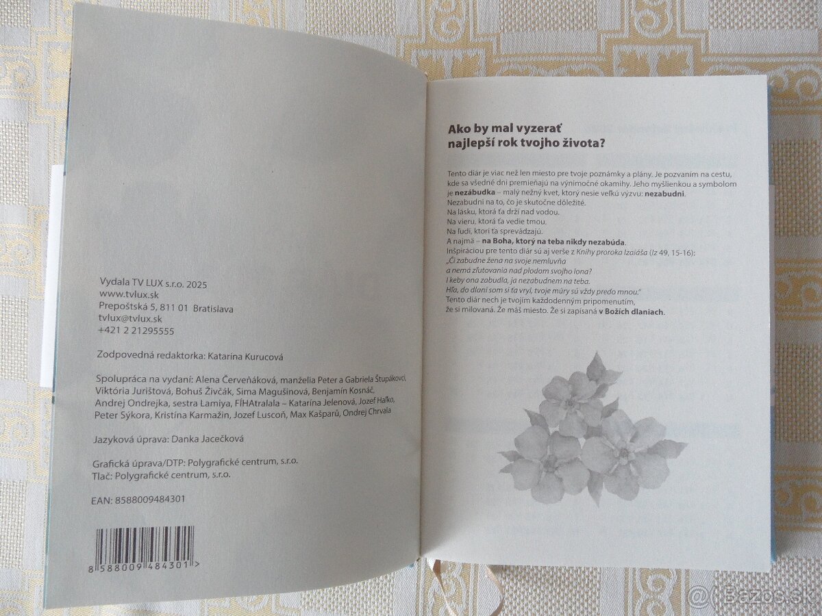 Môj Diár 2026 - kresťanský zápisník - 2