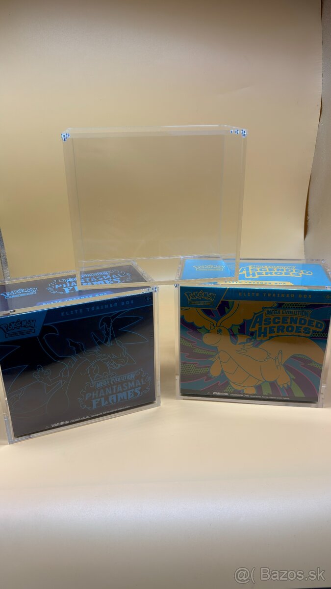 Akryl na ETB Pokémon boxy - 2