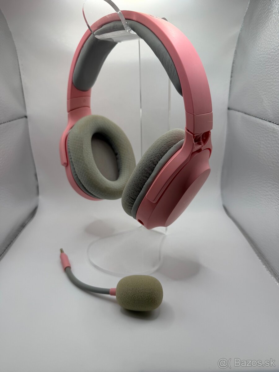 Predám používané slúchadlá Razer Barracuda X – Quartz pink - 2
