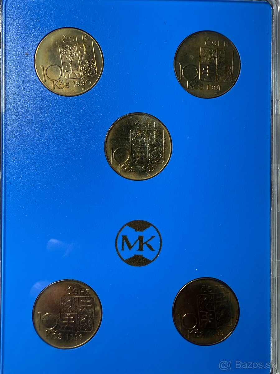 10 korunáčky ČSFR - 2