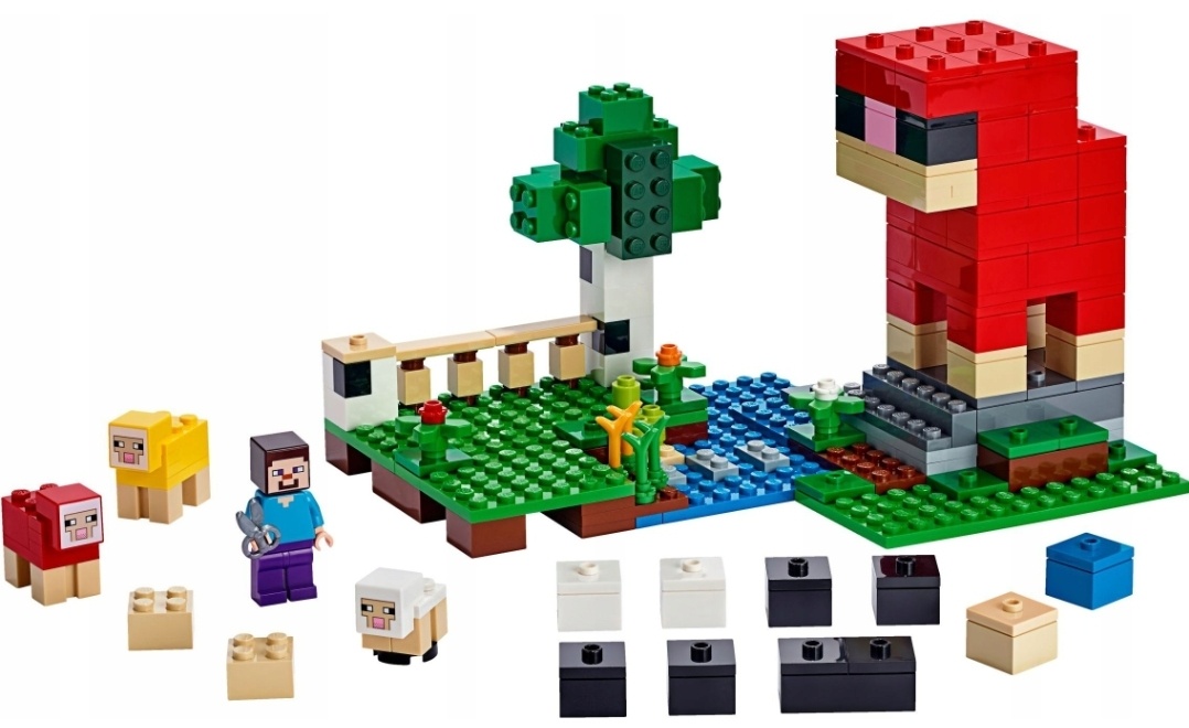 Lego Minecraft "Chov oviec" - 2