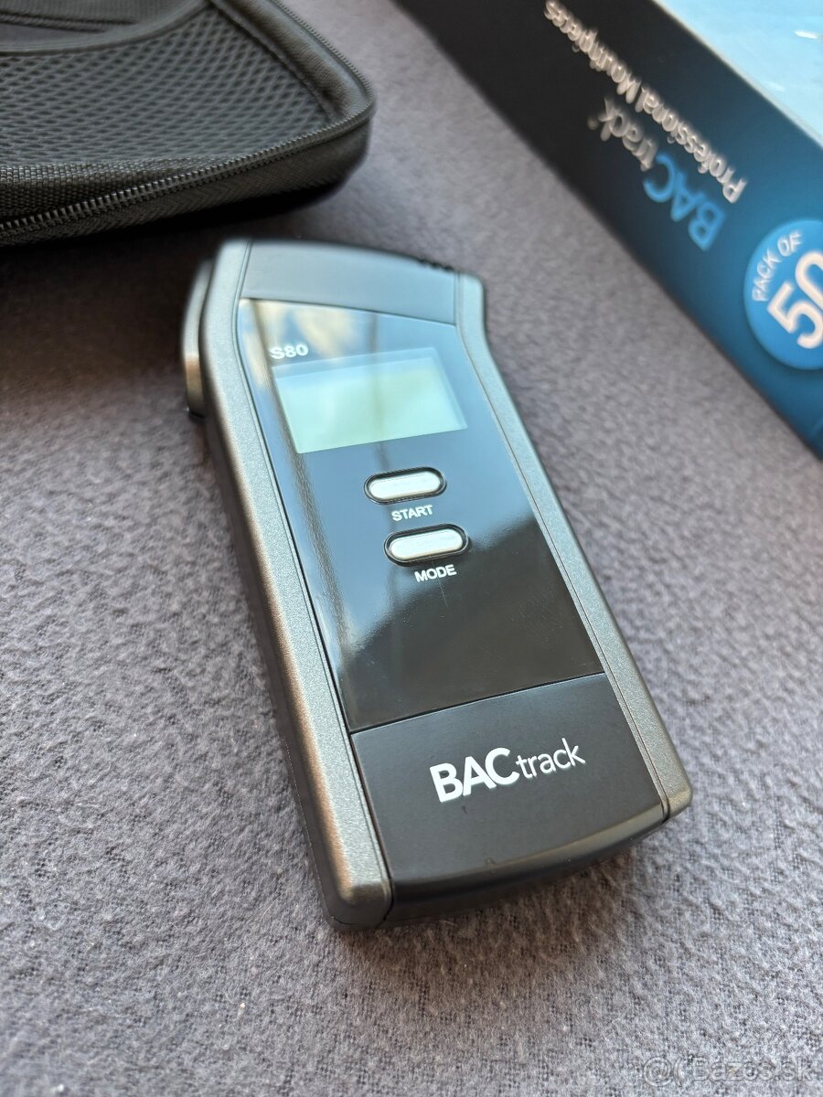Alkohol tester BACtrack S80 + príslušenstvo - 2