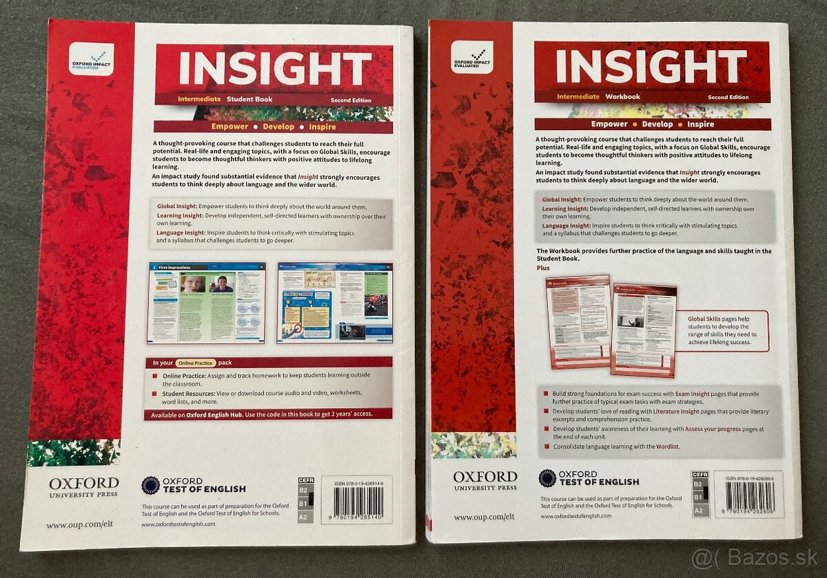 Učebnice z ANJ - Insight - 2