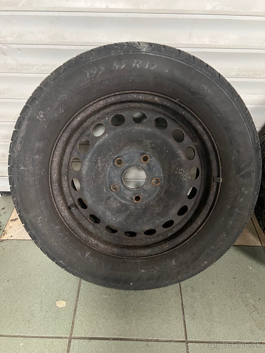 195/65 r15 5x112 zimné - 2