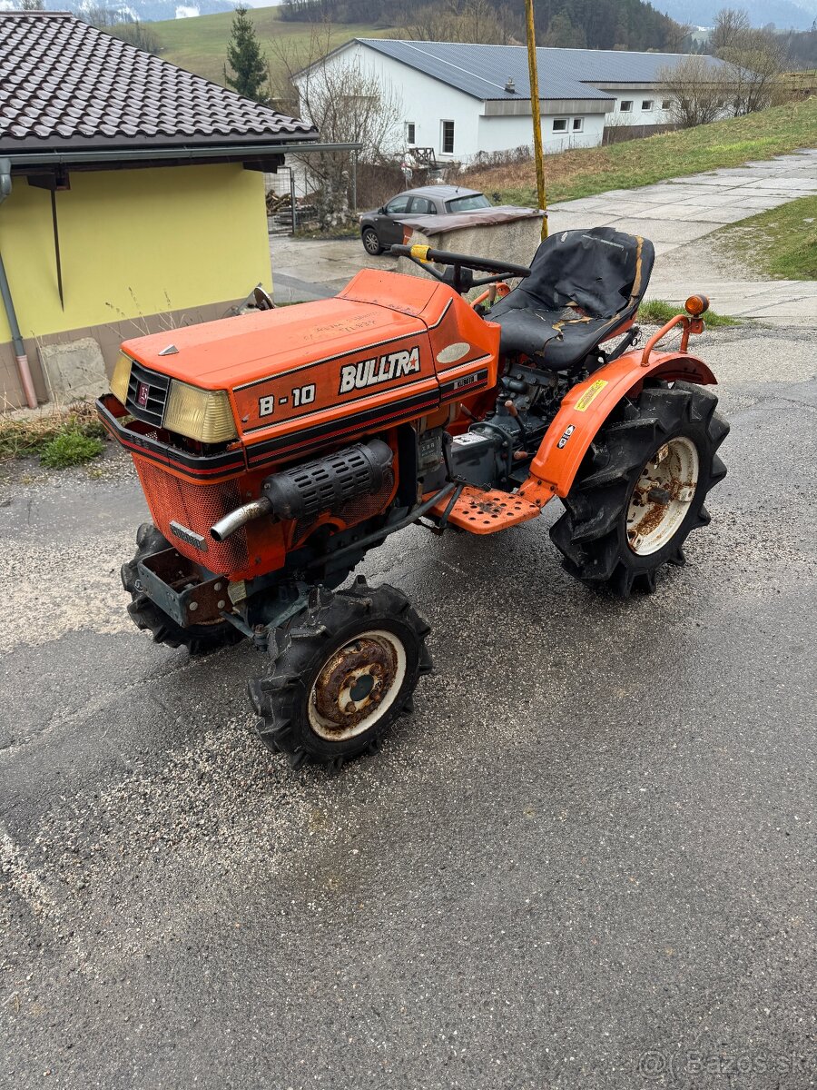 Kubota B10D, 4x4, rotavator, 10koni - 2