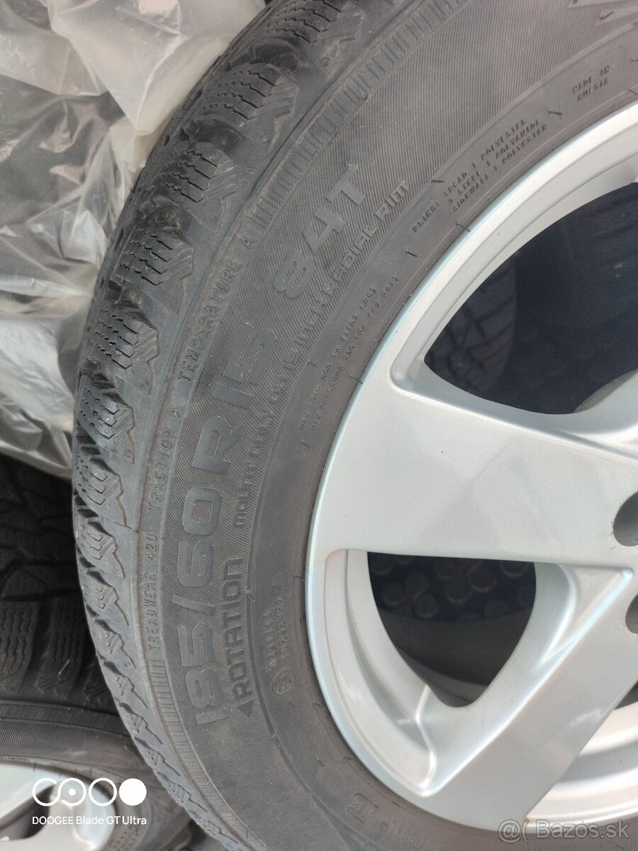 5x100 R15 185/60/15 - 2