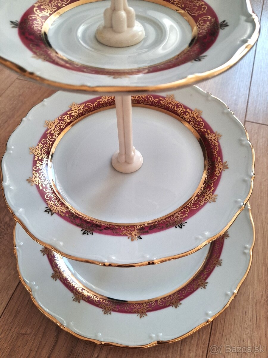 Porcelánový etažér - 2