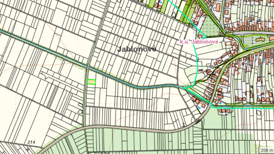 Pozemok s potenciálom v Jablonovom - 2