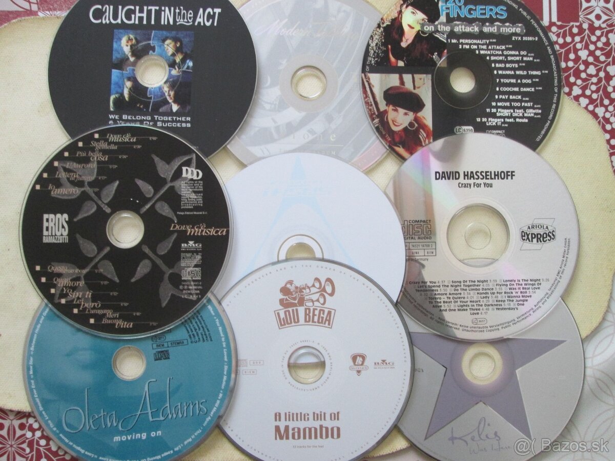 20 CD BEZ OBALOV : rock, pop, výhodná cena. vol. 2. - 2