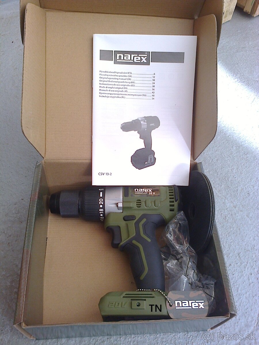 Aku súbor náradia, zn.Narex. - 2