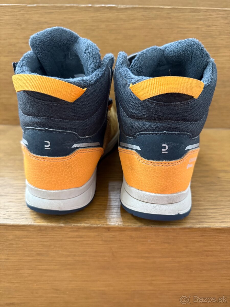 Detská zimná nepremokavá obuv SH500, vel. 34 - 2