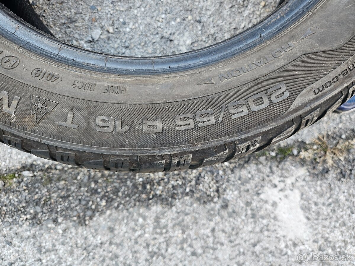 Predám 2ks zimne pneu - 2