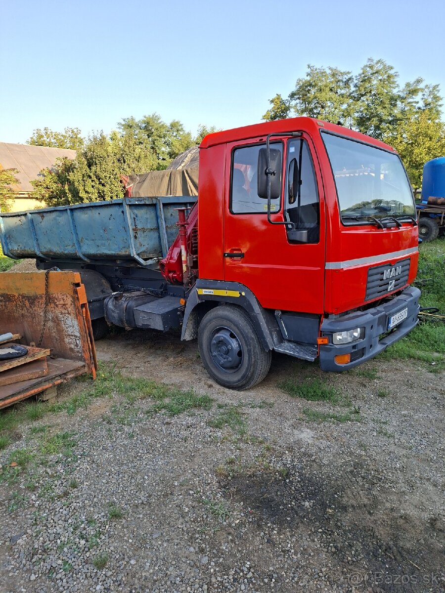 Man l2000 hydraulicka ruka fassi + lanovy nosič kontajnerov - 2