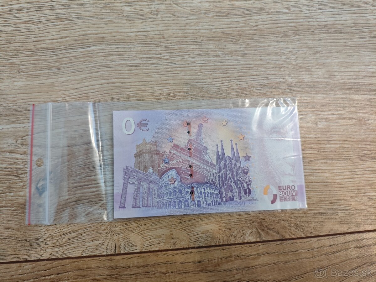 0 euro bankovka Karel Gott - 2