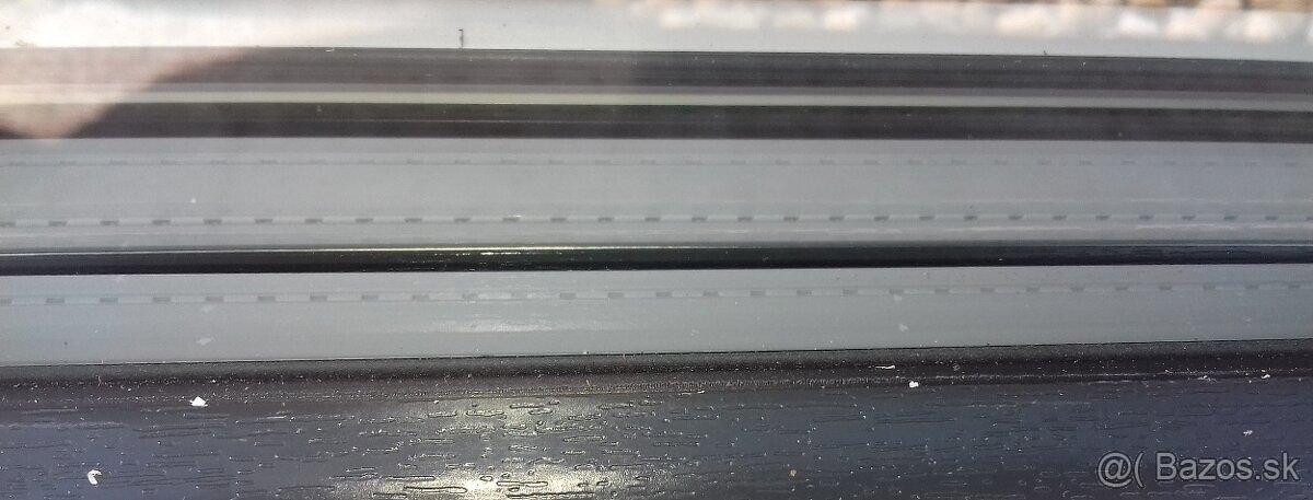 Fixi 143 x143, 190x150 ,167x242 ,227x77, antracit trojsklo - 2