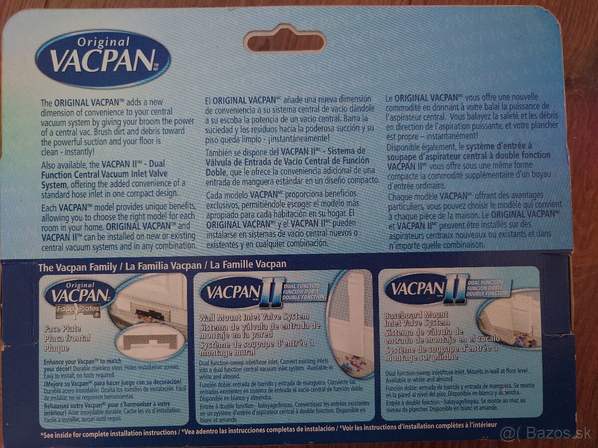 VACPAN Podlahová štrbina pre centrálne vysávače - 2