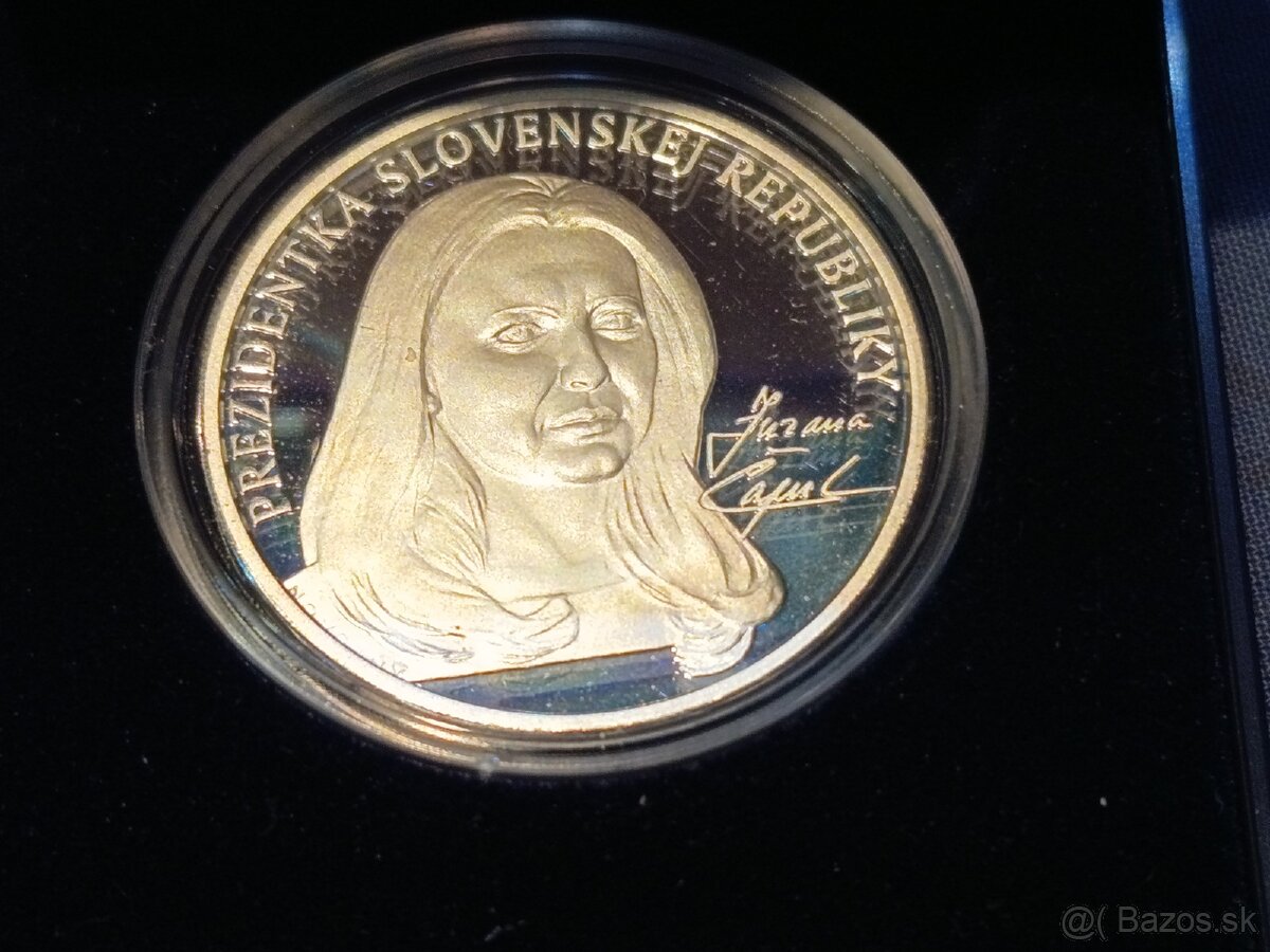 Predám medailu Zuzana čaputova - 2