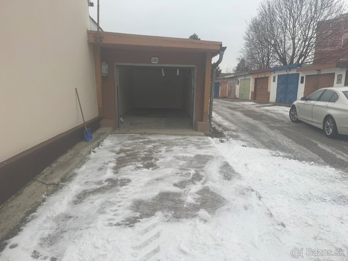 Predám murovanu garaž - 2