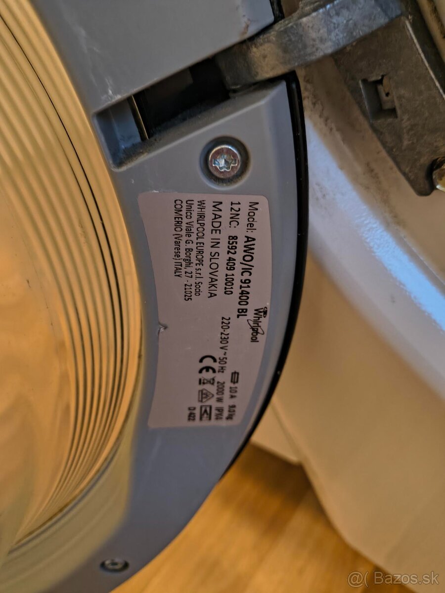 Whirlpool: 9 kg. - AWO/IC 91400 BL - 2