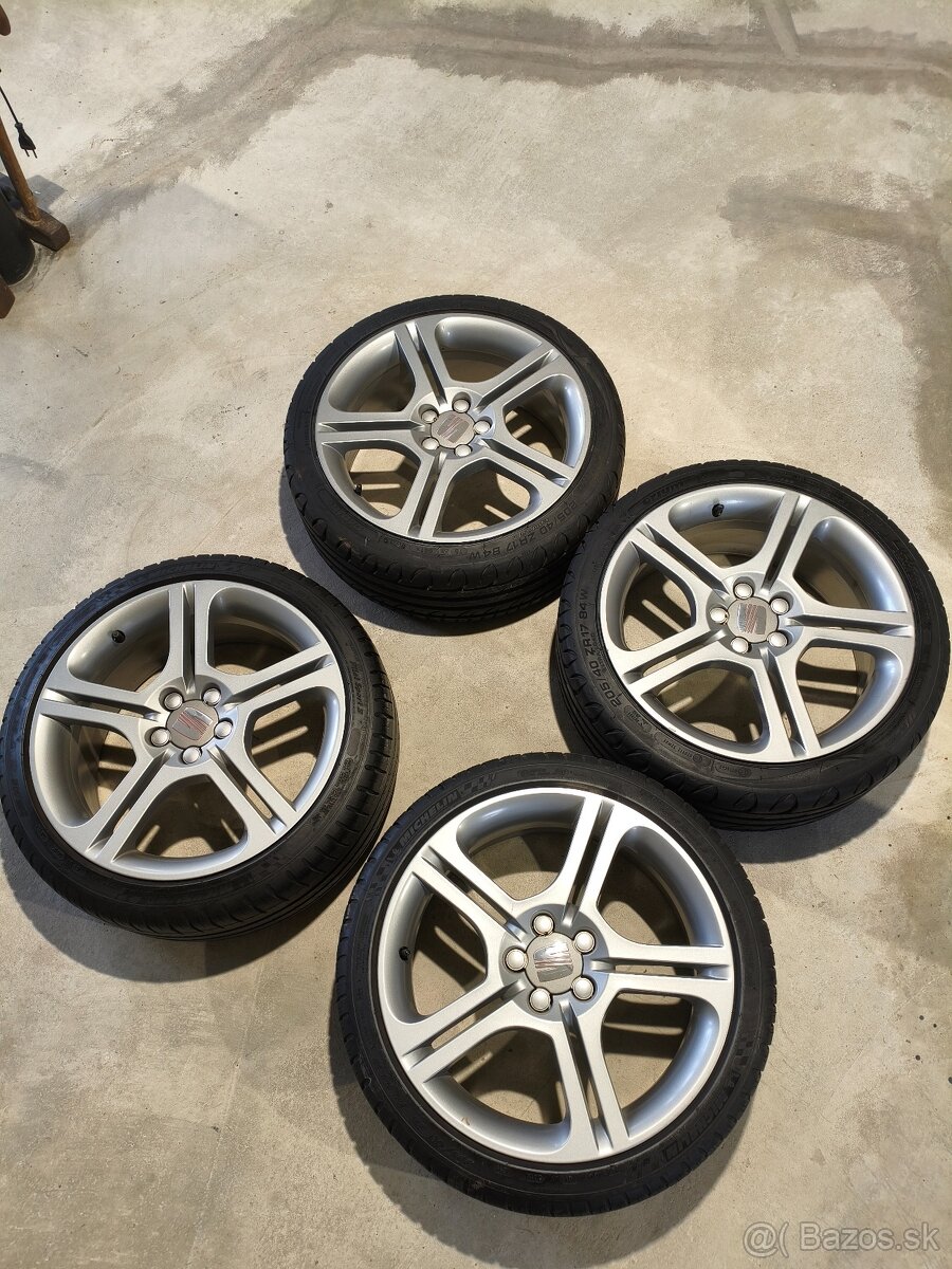 Elektróny Seat Ibiza fr 5x100 r17 - 2