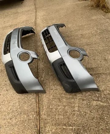 predni naraznik skoda yeti yety spoiler chrom - 2