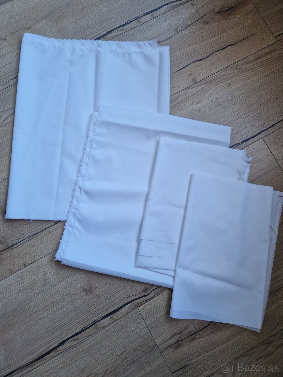 BIELA ŠUŠTIAKOVINA 4 kusy - 2