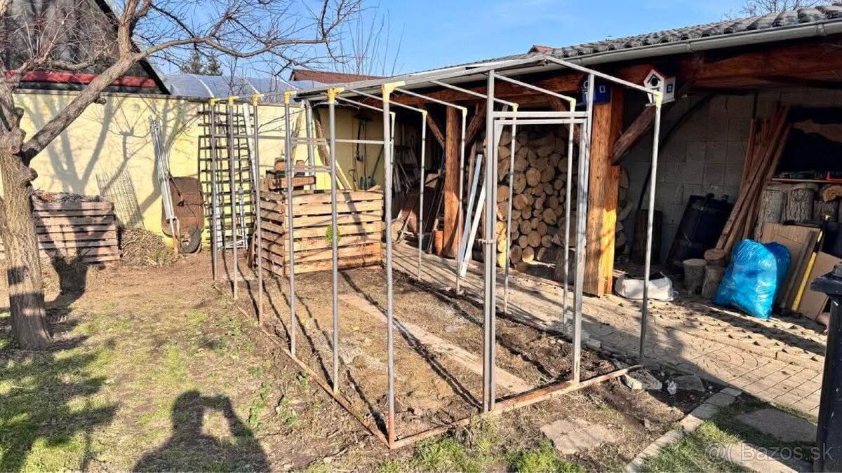 Konštrukcia na fóliovník - 2