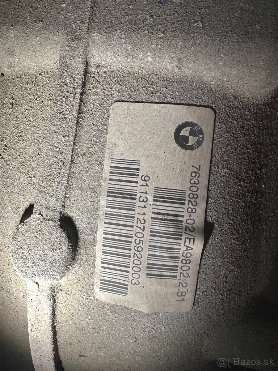 diferencial bmw m550d f10 f11 - 2