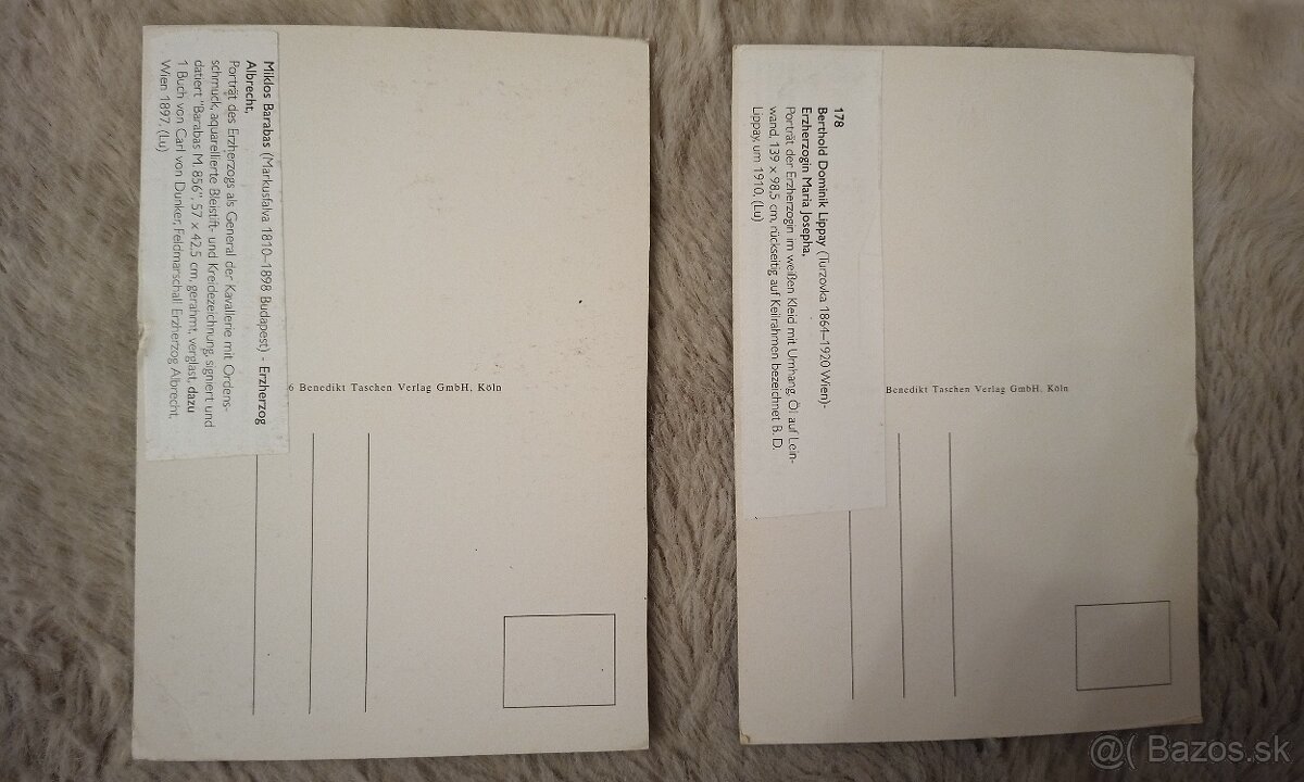 Veľké pohľadnice Mária Jozefa a Albrecht_R-U - 2