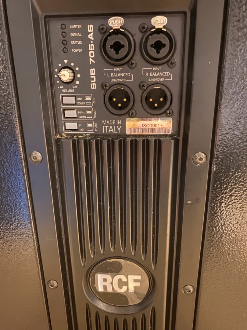 RCF SUB 705-AS - ako nový - 2