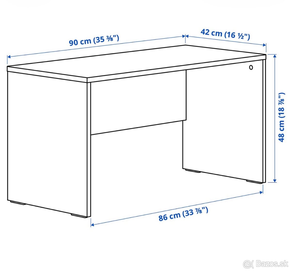 Detský písací stolík IKEA - 2