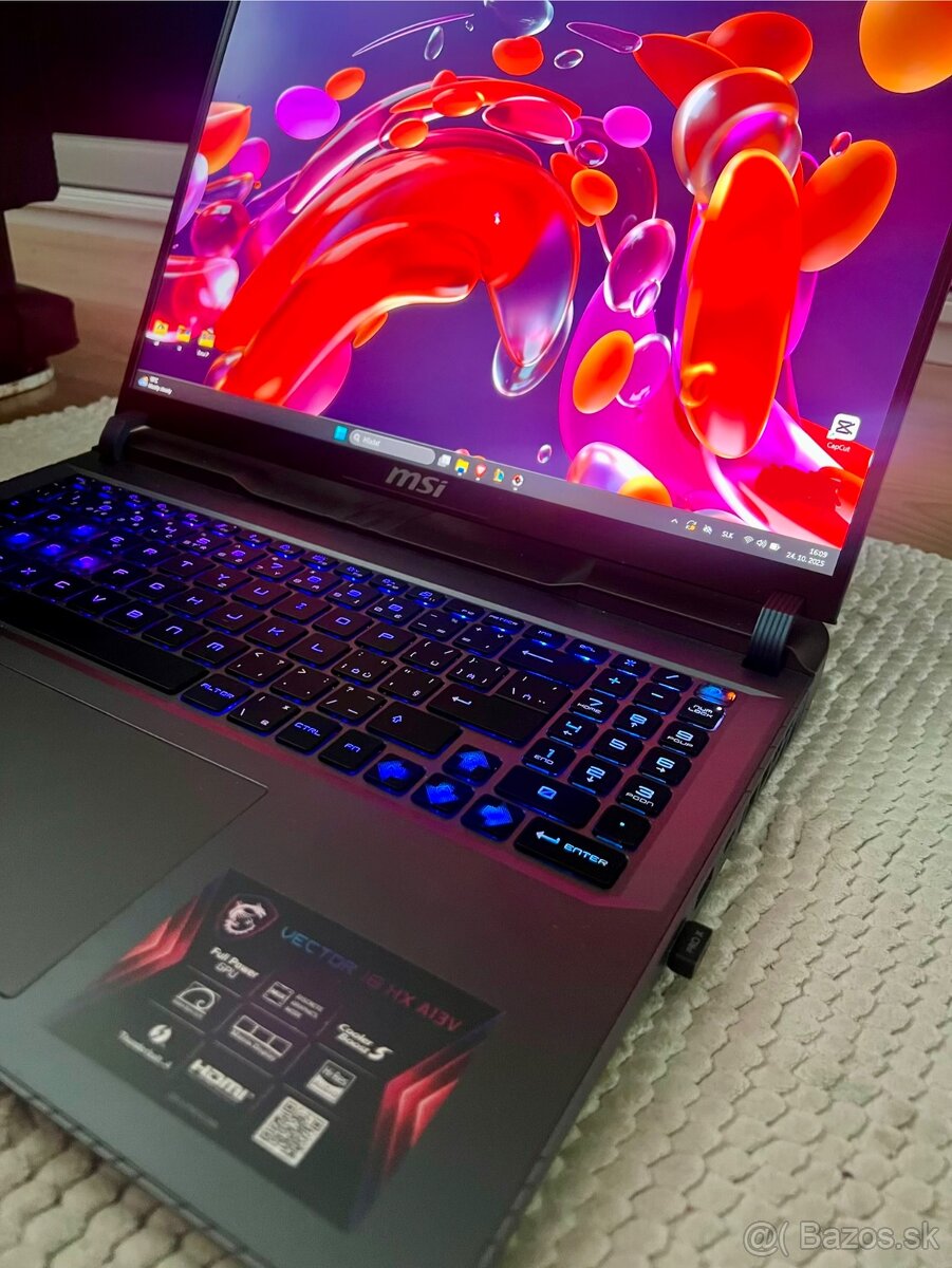 NAJNIŽŠIA CENA NA TRHU / MSI Vector 16 HX A13VHG-458XCZ - 2