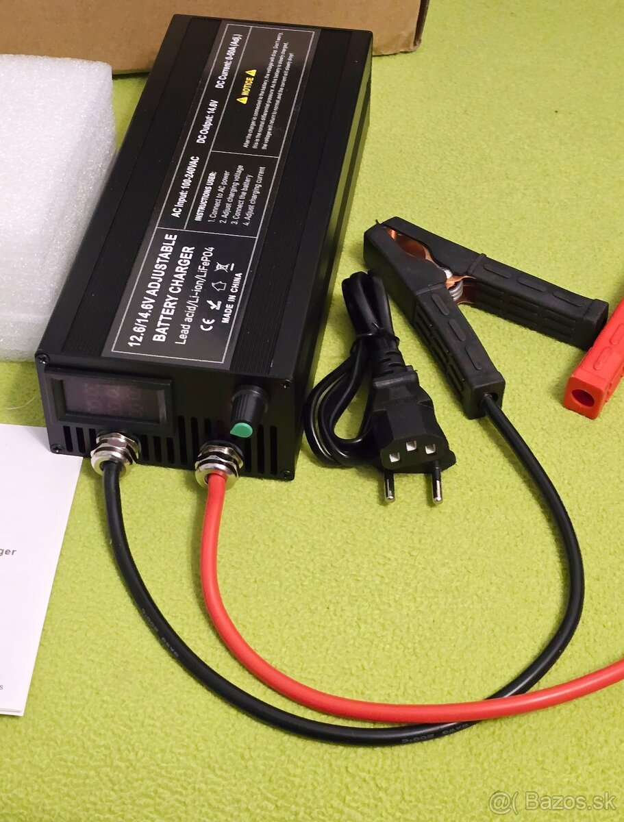 Nabíjačka batérií 14,6V - 50A vysokovýkonná Nová - 2