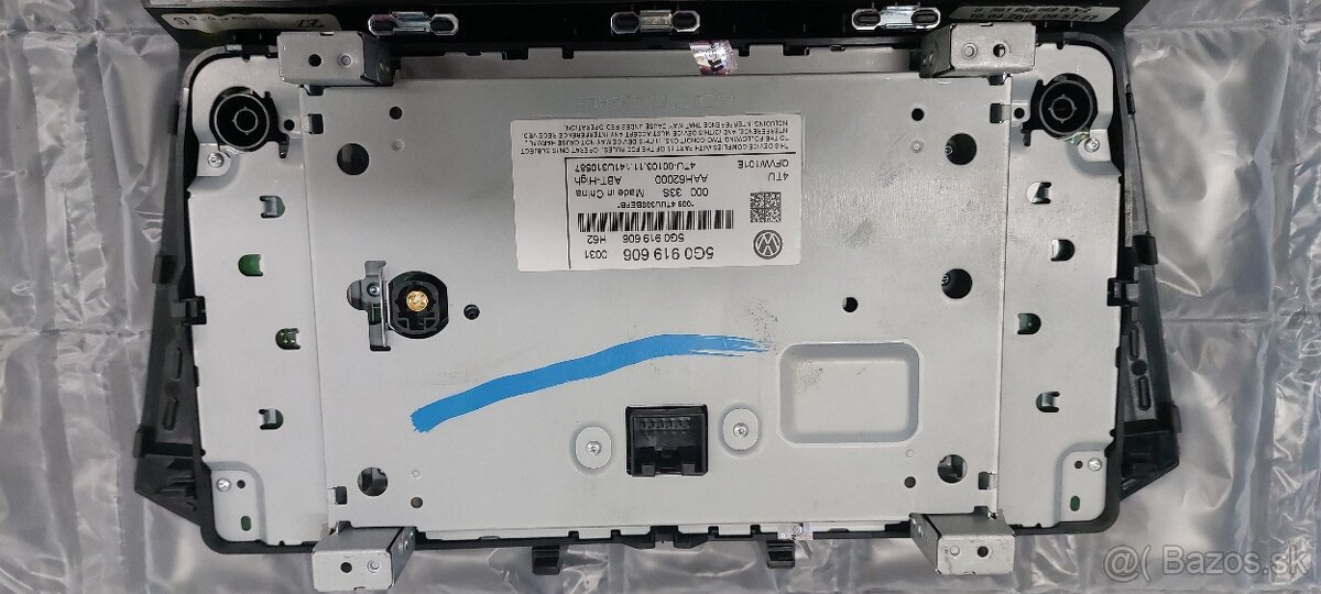 Autorádio - dotykový panel Volkswagen 5G0 919 606 - 2