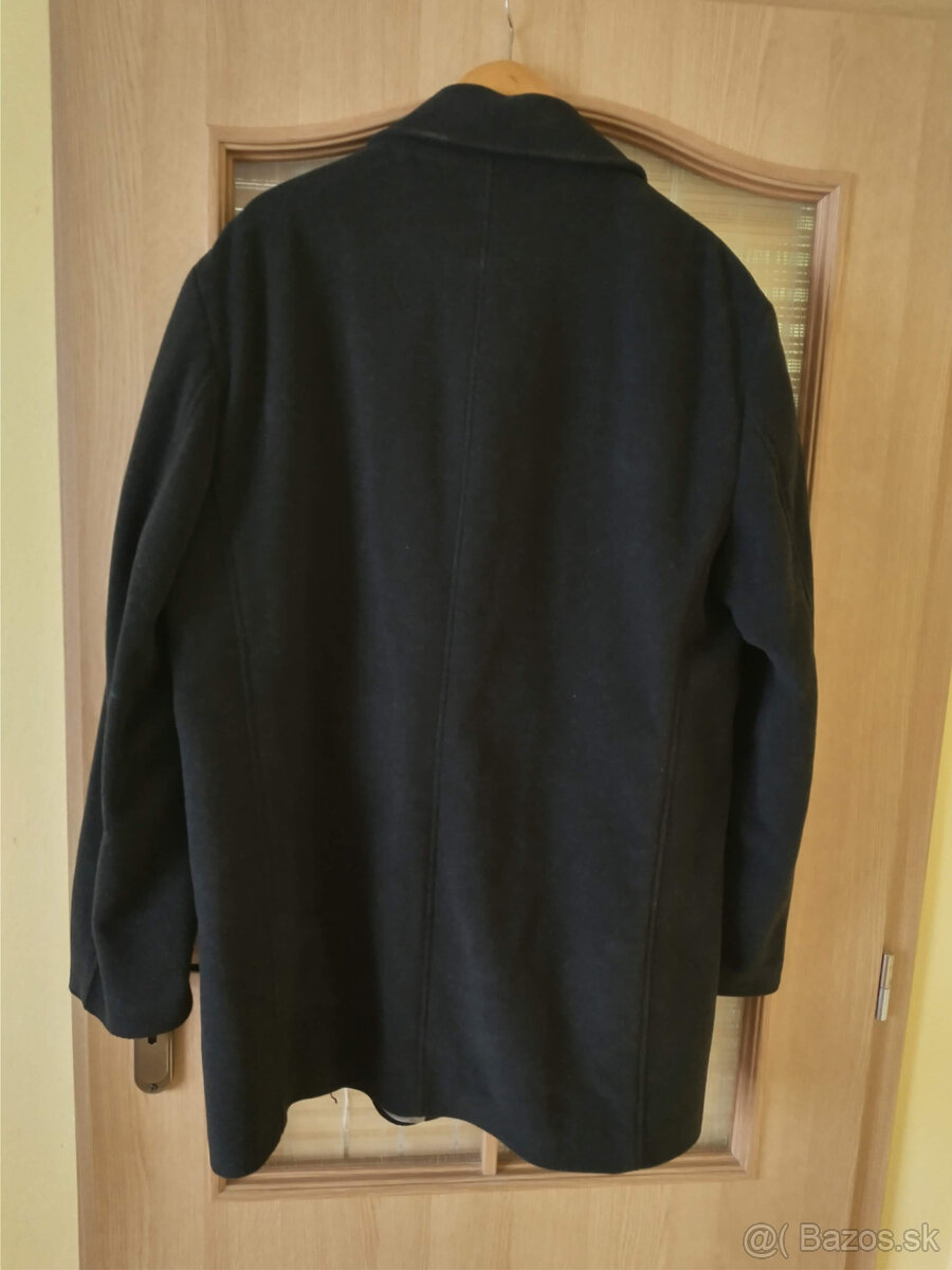 Pánsky čierny kabát veľkosť XXL - 2